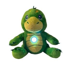 Flashlight Friends Dinosaur Green 8" Plush Bedtime  2013 Stuffed Animal P7
